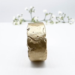 Misty Forest "Soil" Herrering - 14K guld