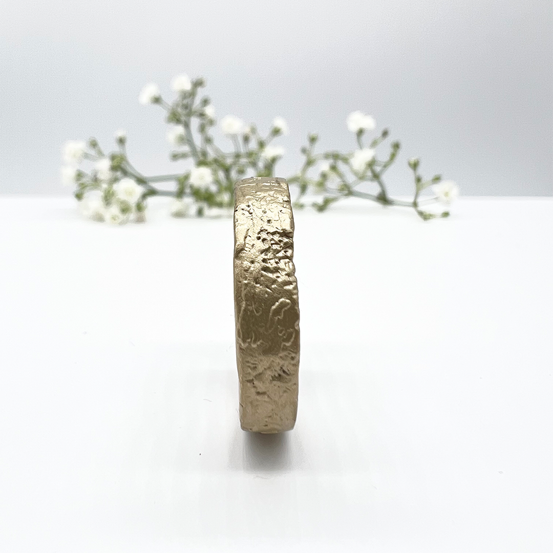 Misty Forest "Jules" Herrering - 18K naturlig hvidguld