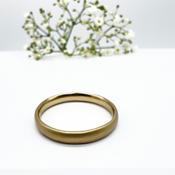 Misty Forest "Plain" Ring - 14K guld