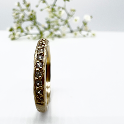 Misty Forest "Rainbow" Ring - 14K guld