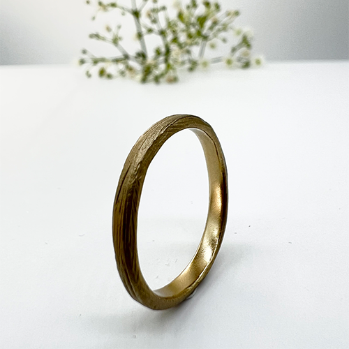 Misty Forest "Silk" Ring - 14K guld