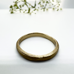 Misty Forest Silk Ring - 14 Karat Gold