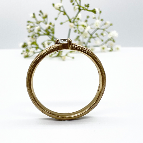 Misty Forest "Idyllic" Ring - Förgyllt med 14K Guld