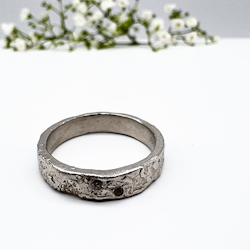 Misty Forest "Twinkle" Ring - 18K Vitguld med Rhodium