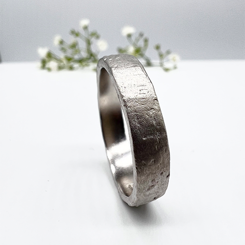 Misty Forest Jules Mens Ring- Silver