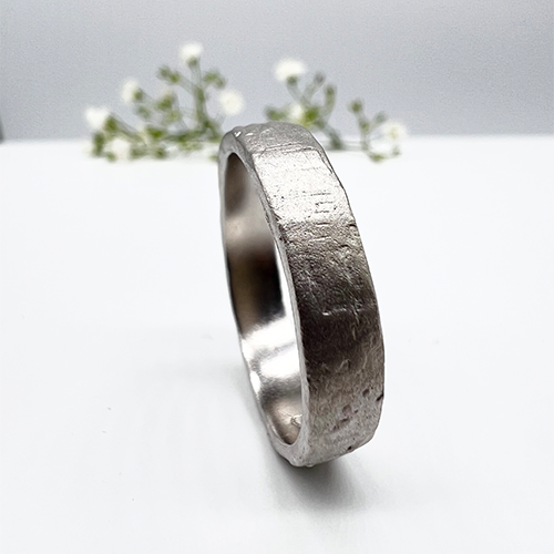 Misty Forest Jules Mens Ring - Silber