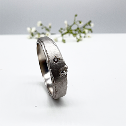 Misty Forest Ammil Ring - Silber