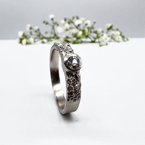 Misty Forest "Éclat" Ring - Silver