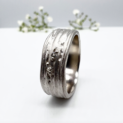 Misty Forest "Two Stars" Ring - Silver