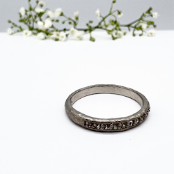 Misty Forest Rainbow Ring - Silber