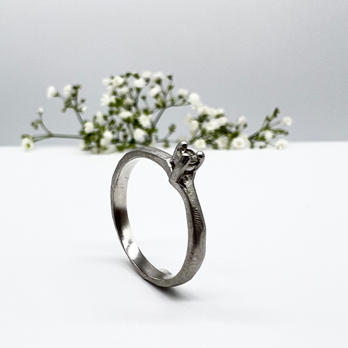 Misty Forest "Twig" Ring