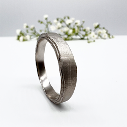 Misty Forest "Rustic" Mens Ring