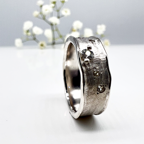 Misty Forest "Cloudy" Ring