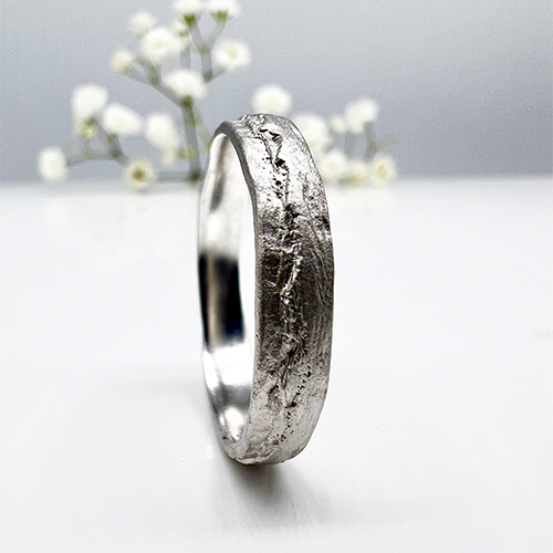 Misty Forest "Sea" Mens Ring