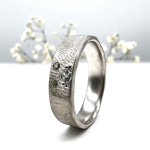 Misty Forest "Print" Ring