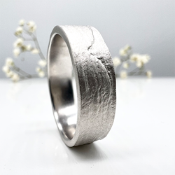 Misty Forest "Organic" Mens Ring