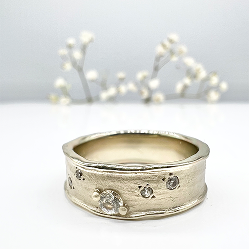 Misty Forest "Cloudy" Ring