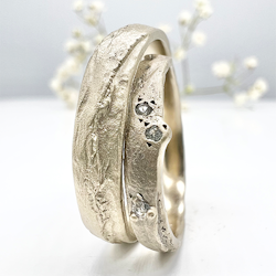 Misty Forest "Wave" Ring