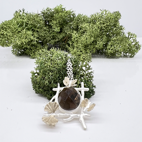 Halsband Phalène Butterfly - Silver