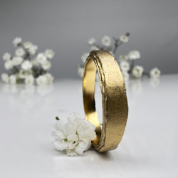 Misty Forest "Rustic" Mens Ring