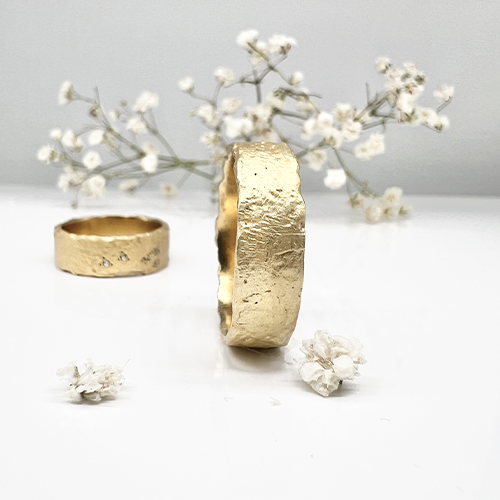 Misty Forest "Raw" Mens Ring