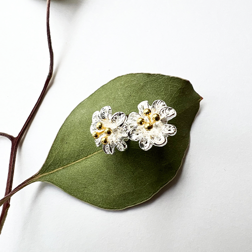 Petite Blossom - Silver/Guld