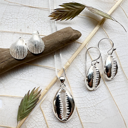 Shell of Sand Halsband - Silver
