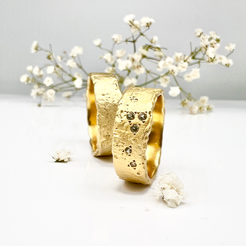 Misty Forest "Starshine" Ring - 18K Gulguld
