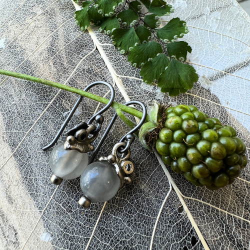 Forest Stream Earrings - Bronze/Gold