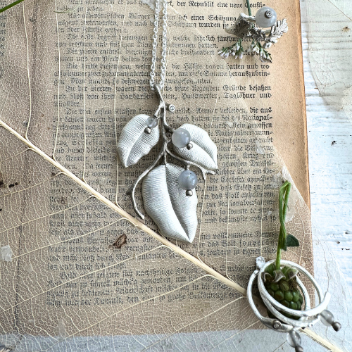 Necklace Willow Whisper - Silver