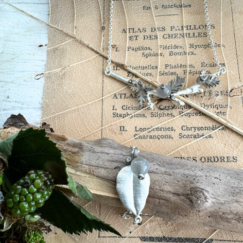 Halsband Meadow Breeze - Silver