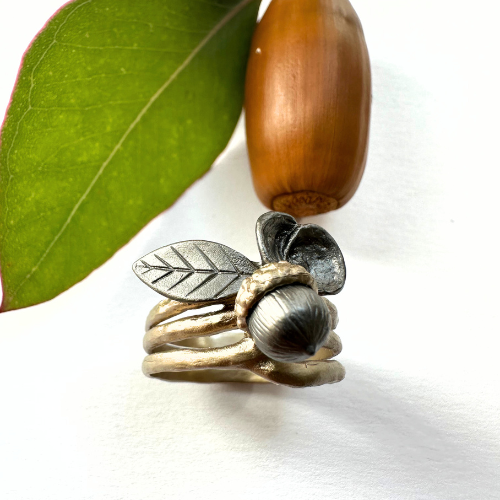 Ring Queen of Forest Oak - Gold/Bronze
