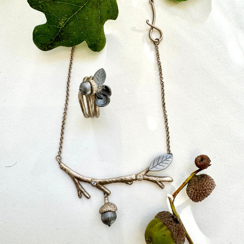 Ring Queen of Forest Oak - Gold/Bronze
