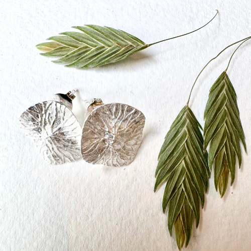 Örhängen Pilea - Silver