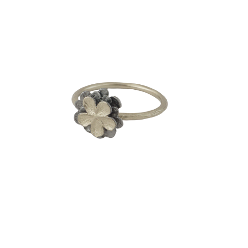 Ring Small World - Brons/Guld
