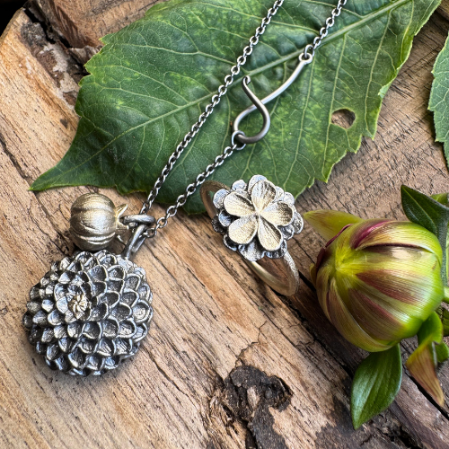 Halsband Tiny Treasure - Brons/Guld