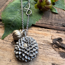 Halsband Tiny Treasure - Brons/Guld