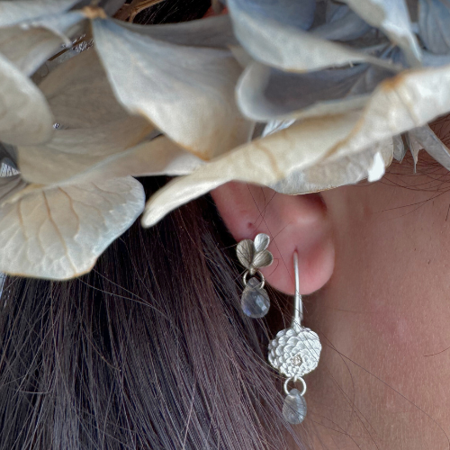Earrings Daisy Duke - Silver/Gold