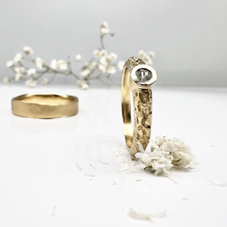 Misty Forest "Mizzle" Ring - Förgyllt med 14K Guld
