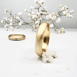 Misty Forest "Louie" Mens Ring - Förgyllt med 14K Guld
