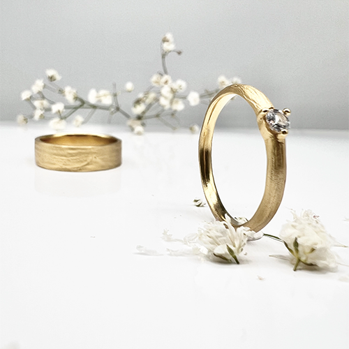 Misty Forest Idyllic Ring - 14K Gold