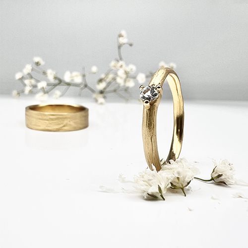 Misty Forest Idyllic Ring - 14K Gold