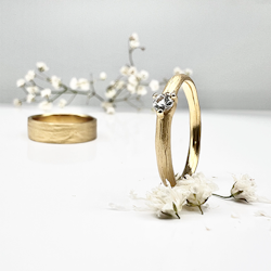 Misty Forest Idyllic Ring - 14K Gold