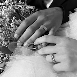 Misty Forest "Raindrop" Ring - Förgyllt med 14K Guld
