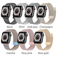 Apple Watch armband Milanese - Silver (S-M)