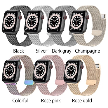 Apple Watch armband Milanese - Silver (S-M)