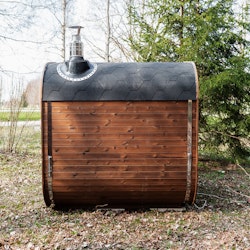 Bastu Byggsats Aska 200x212 cm