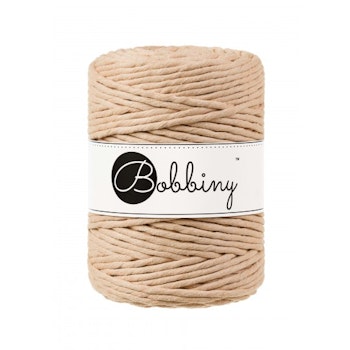 Bobbiny Macramé Cord 5 mm, Biscuit
