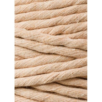 Bobbiny Macramé Cord 5 mm, Biscuit