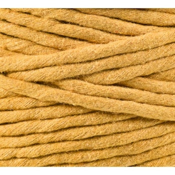 Bobbiny Macramé Cord 5 mm, Mustard